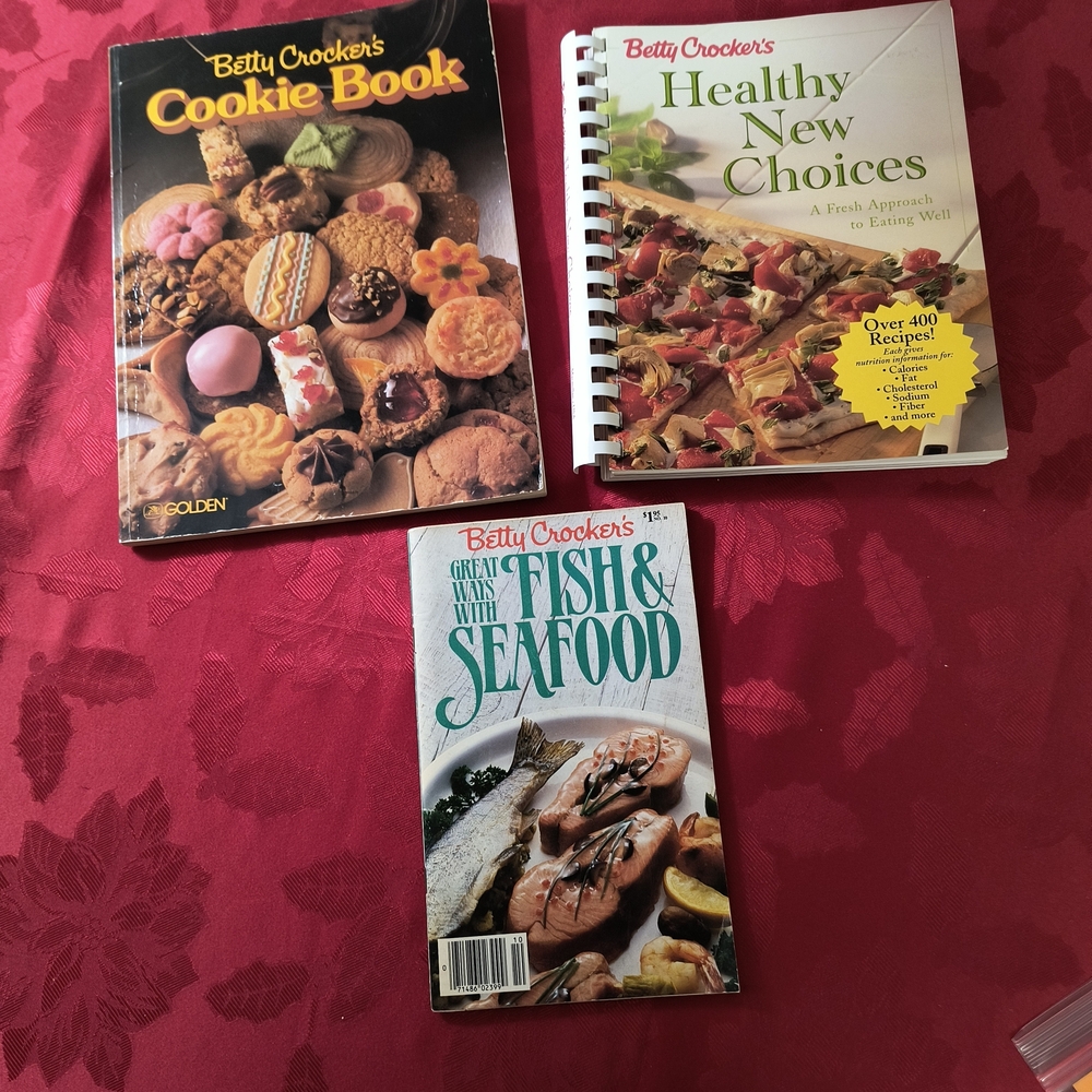 Betty Crocker Cook Book Collection of 3